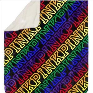 New in packaging Pink Sherpa Blanket